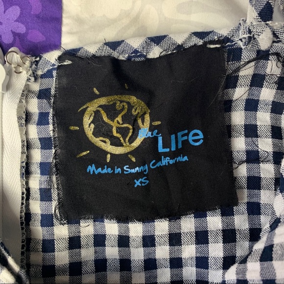 Black & White Checkered Romper - Picture 4 of 7